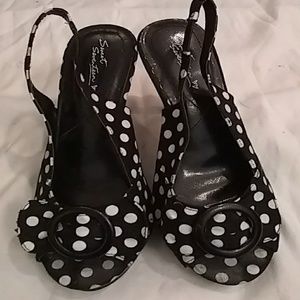 Cute Polka Dot Heels!